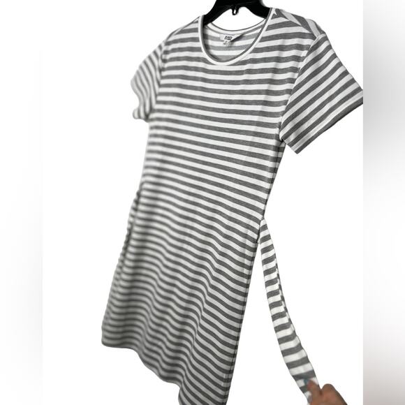BB Dakota Stripe Tie Waist Dress Size S - Picture 6 of 9